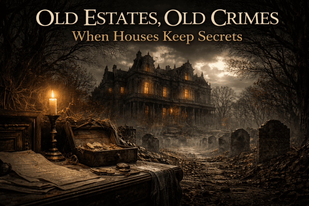 Blog cover for Hash Black's deep dive into Gothic Haunted Estates