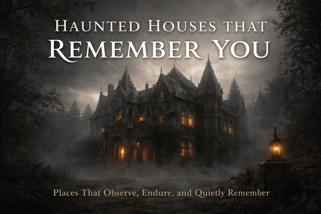 Blog cover for Hash Black's deep dive into Haunted Gothic Houses