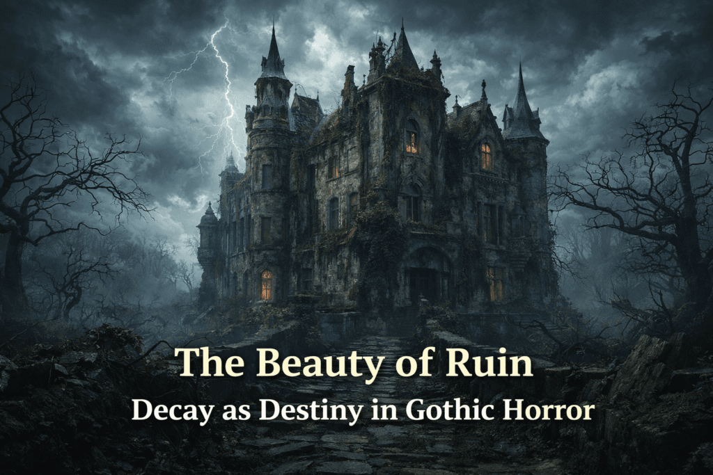 Blog cover for Hash Black's deep dive into Gothic Decay Horror